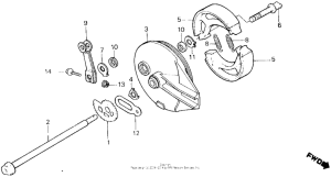  Задний тормоз