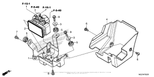 CB500F (ABS) Модуль ABS