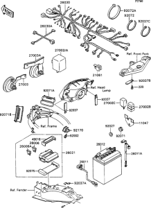 ZX1100 Электрика