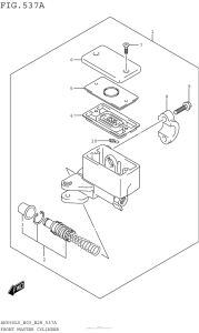 AN650 Главный тормозной цилиндр