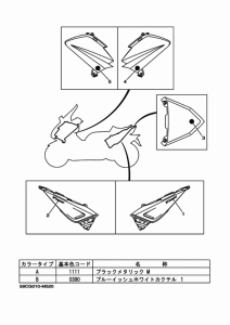 XP500 グラフイツク & エンブレム
