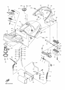 FJR1300A Топливный бак