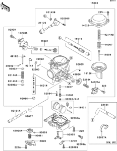 VN1500 Carburetor(1 / 2)
