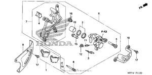  Задний суппорт