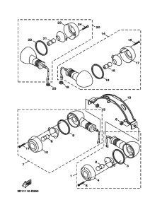 XC50 XC50V Проблесковый световой сигнал