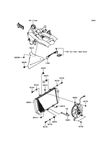 ZR800 Радиатор