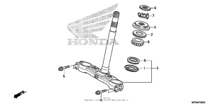 CB1000R Траверса нижняя