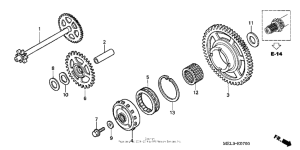  Муфта стартера