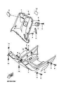 CW50 Щиток облицовочный