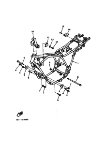 YX600 YX600B Frame comp