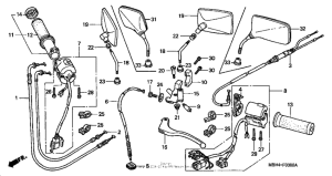 VT1100C3 Рулевые переключатели
