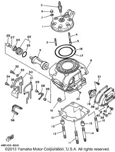  Головка цилиндров