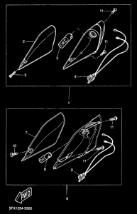 CW50RS Поворотники
