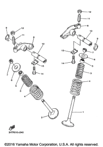 SR400 Клапана