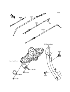 KLZ1000 Тросы управления