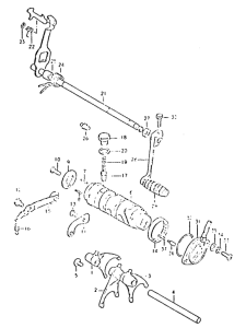 GSX400 Переключение передач