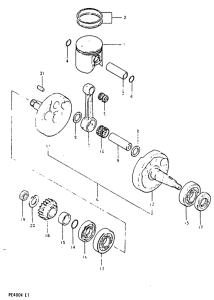 PE400 Вал коленчатый