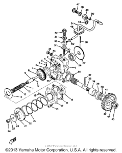 AT1E Масляный насос