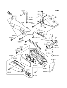 VN250 Воздушный фильтр
