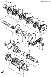 GS450 Трансмиссия