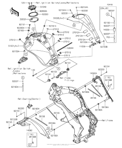 ZR1000 Fuel Tank(1 / 2)