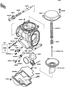 ZX750 Carburetor parts(1 / 2)
