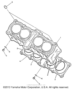 FZR600RDC Цилиндры