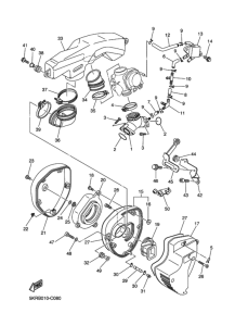XVS250 Brktthermistor