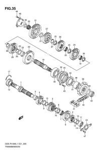 GSX-R1000 Трансмиссия