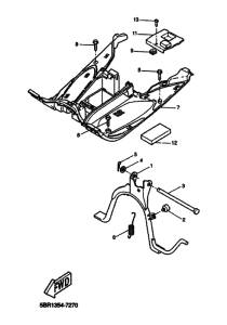 YQ50 Support & repose pied