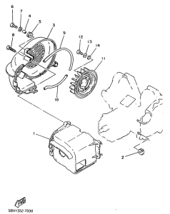 YN50R Кожух вентилятора