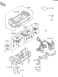 ZX600 Приборы