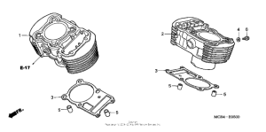 VT750DC Цилиндры
