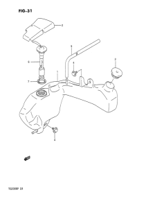 TS200 Бак масляный