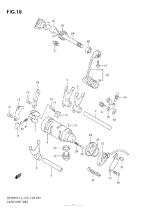  Механизм  переключения передач