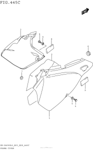  Frame Cover (Dr-Z400Sl5 E33)
