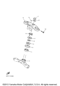 YZF600RS Управление