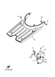YJ50R YJ50RN Support & repose pied