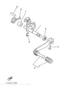 IT200 Вал переключения