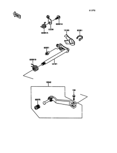 KL600 Механизм переключения передач