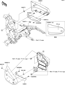  Боковые обтекатели