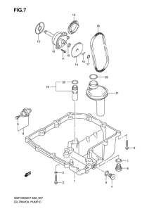 GSF1250S (ABS) Картер маслянный