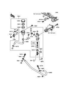EX250 リヤマスタシリンダ