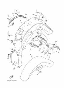 XV1700AS XV17ASB Крыло