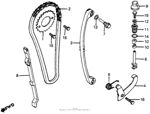 XR200 Cam chain + tensioner