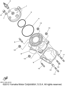 YZ85P Цилиндры