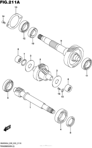 AN400 (ABS) Трансмиссия 2