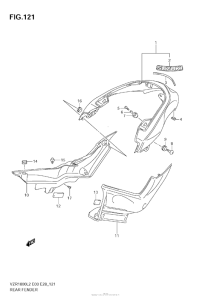 VZR1800 Rear Fender (Vzr1800 L2 E33)