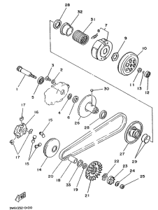 CY50 Сцепление