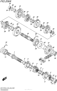 GSX-S750 Трансмиссия